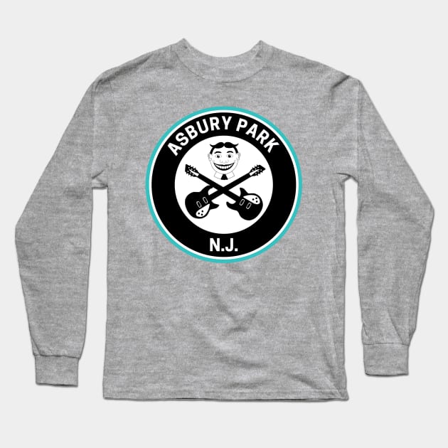 Asbury Park New Jersey Long Sleeve T-Shirt by fearcity